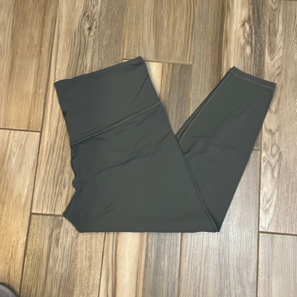 Athleta Gray ultra high rise elation tight 2X
